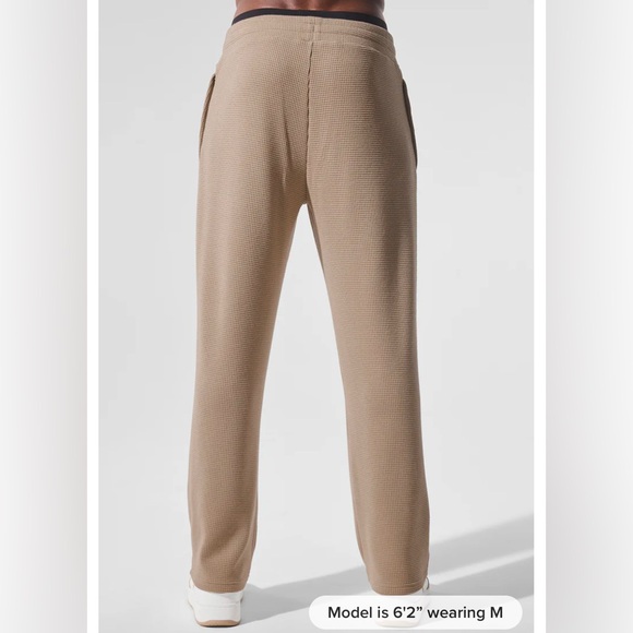 Elevate Waffle Straight Leg Pant - Picture 2 of 3